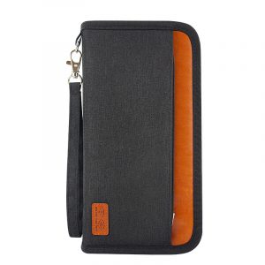 Multi-pocket passport case