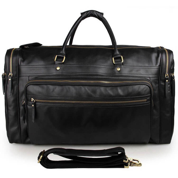 230B12 PU Leather Extra Large Capacity Fashion Suitcase