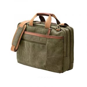 Vintage Canvas Laptop Bag Large Capacity