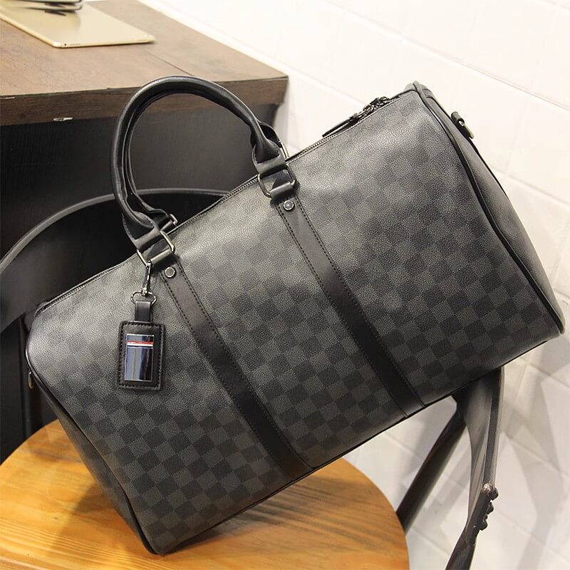 230B13 PU leather travel bag